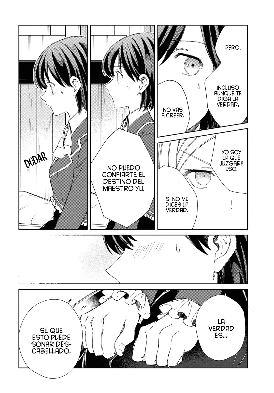 Watashi no Oshi wa Akuyaku Reijou Capitulo 39: ¿Cuál es tu Nombre? página 9