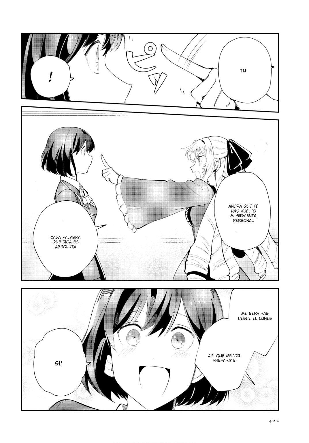 Watashi no Oshi wa Akuyaku Reijou Capitulo 4: La libertad de elegir su propio trabajo página 31