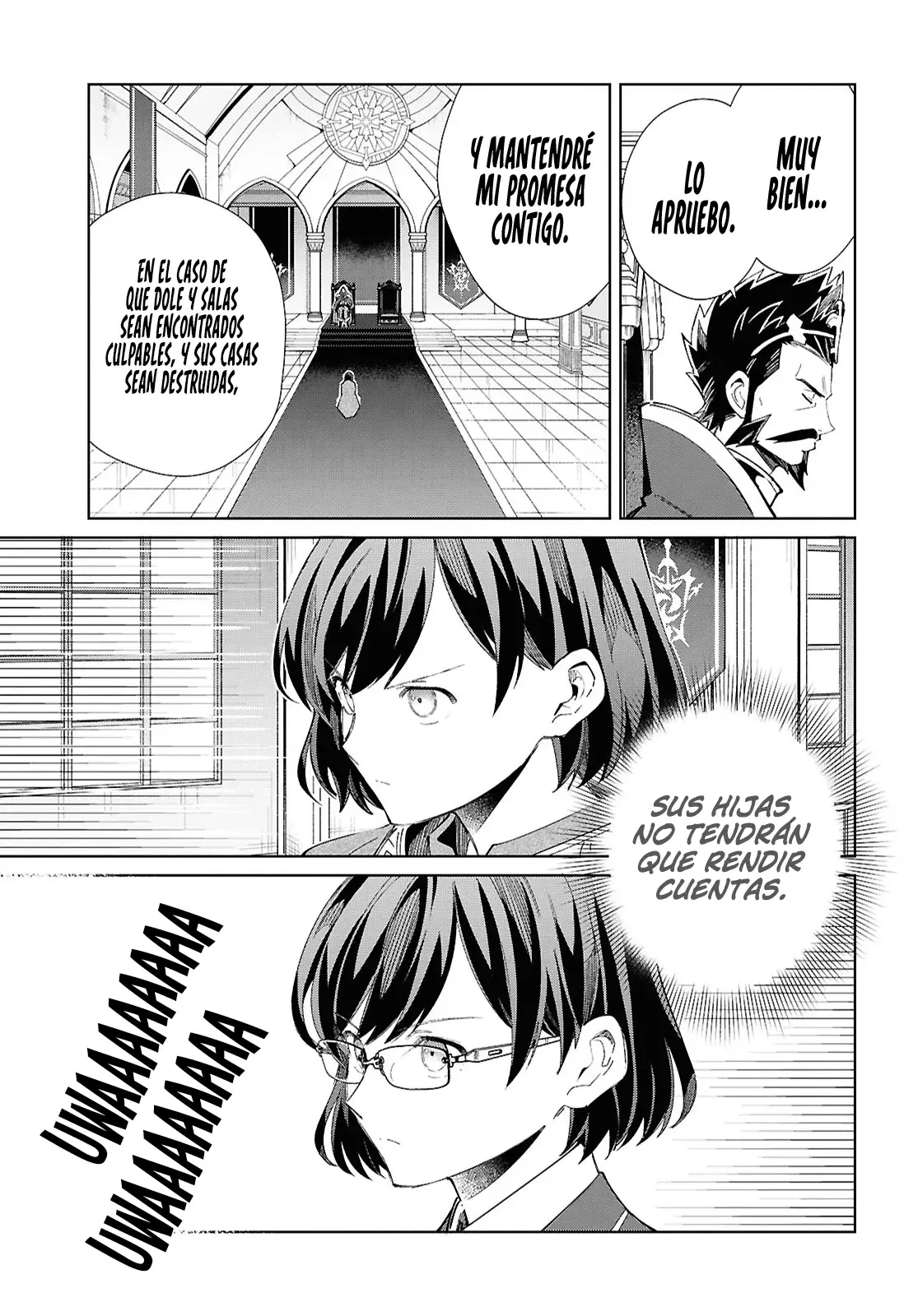 Watashi no Oshi wa Akuyaku Reijou Capitulo 42: Castigo. página 12