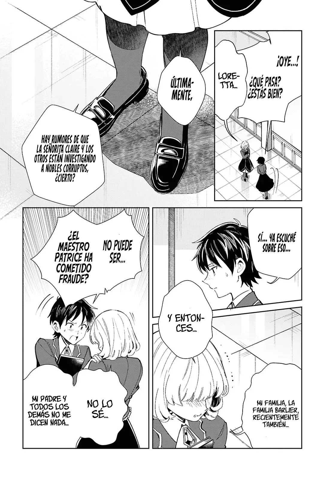 Watashi no Oshi wa Akuyaku Reijou Capitulo 42: Castigo. página 19