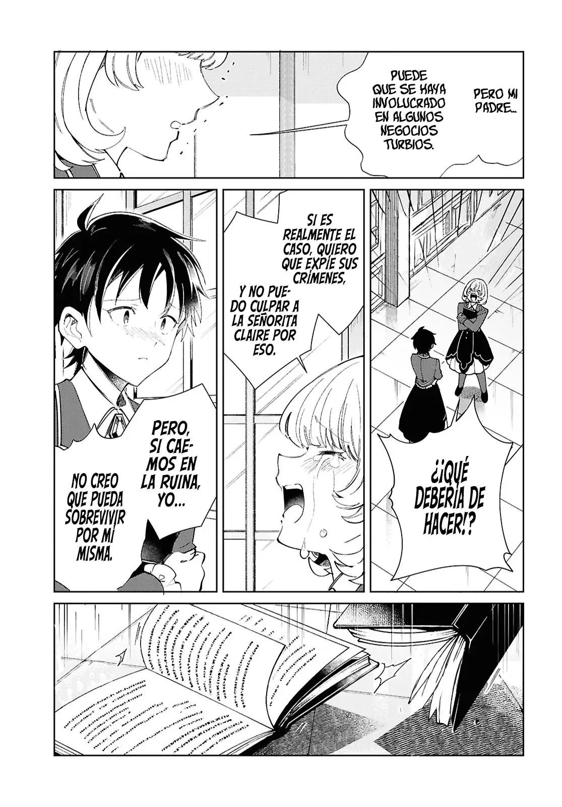 Watashi no Oshi wa Akuyaku Reijou Capitulo 42: Castigo. página 20