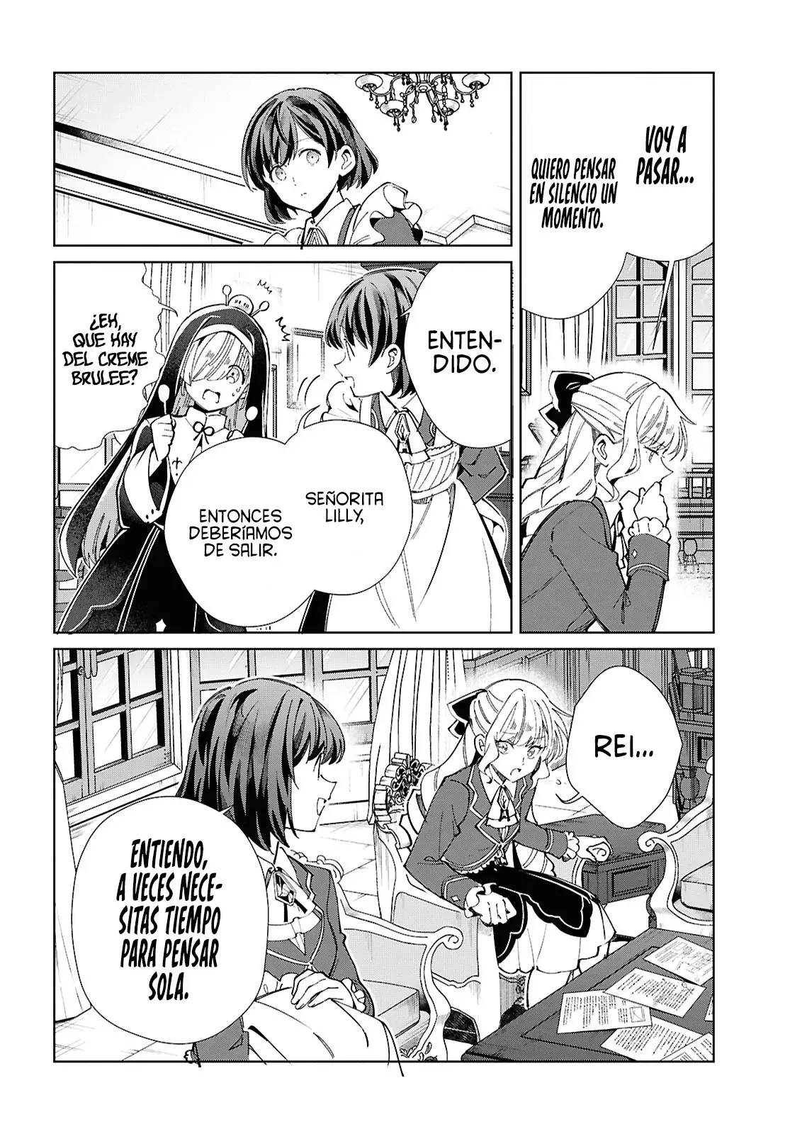 Watashi no Oshi wa Akuyaku Reijou Capitulo 42: Castigo. página 25