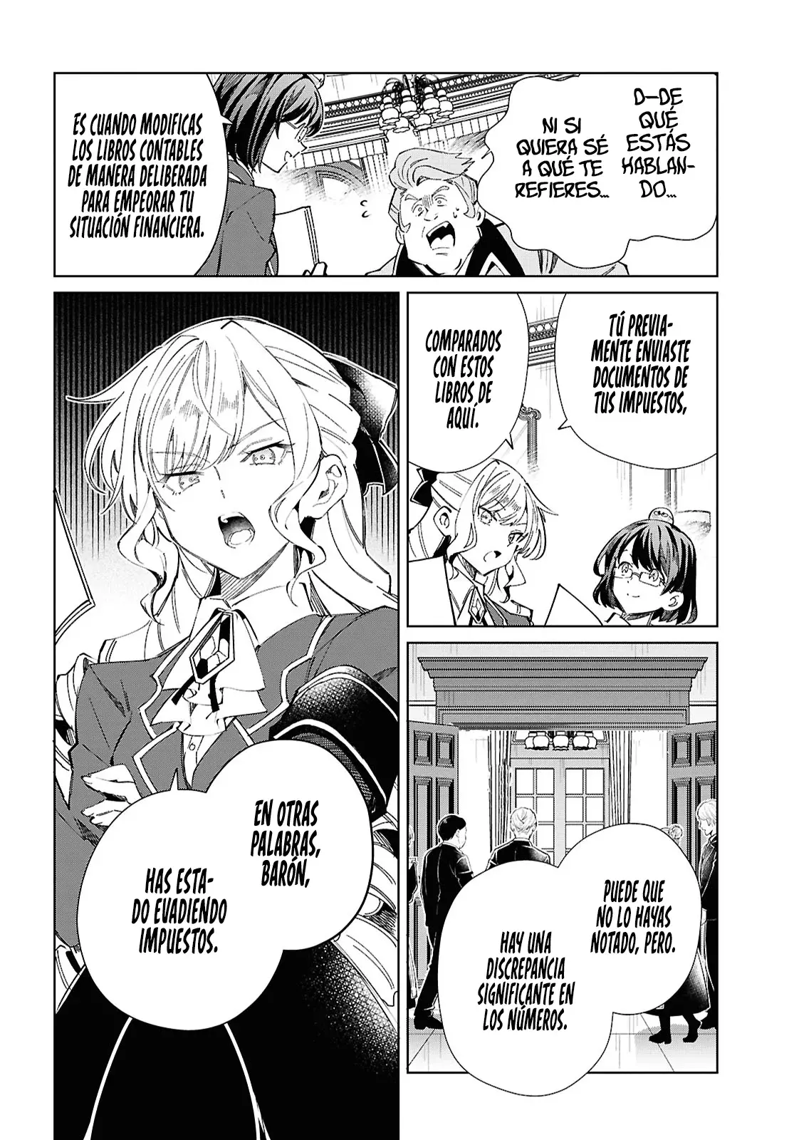 Watashi no Oshi wa Akuyaku Reijou Capitulo 42: Castigo. página 5