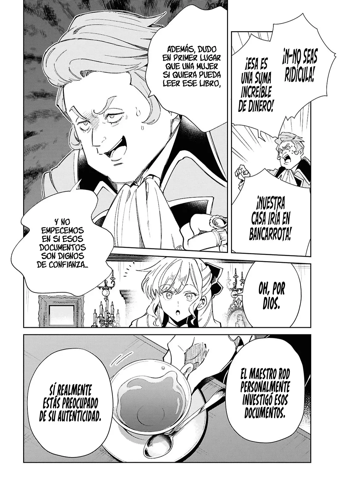 Watashi no Oshi wa Akuyaku Reijou Capitulo 42: Castigo. página 7