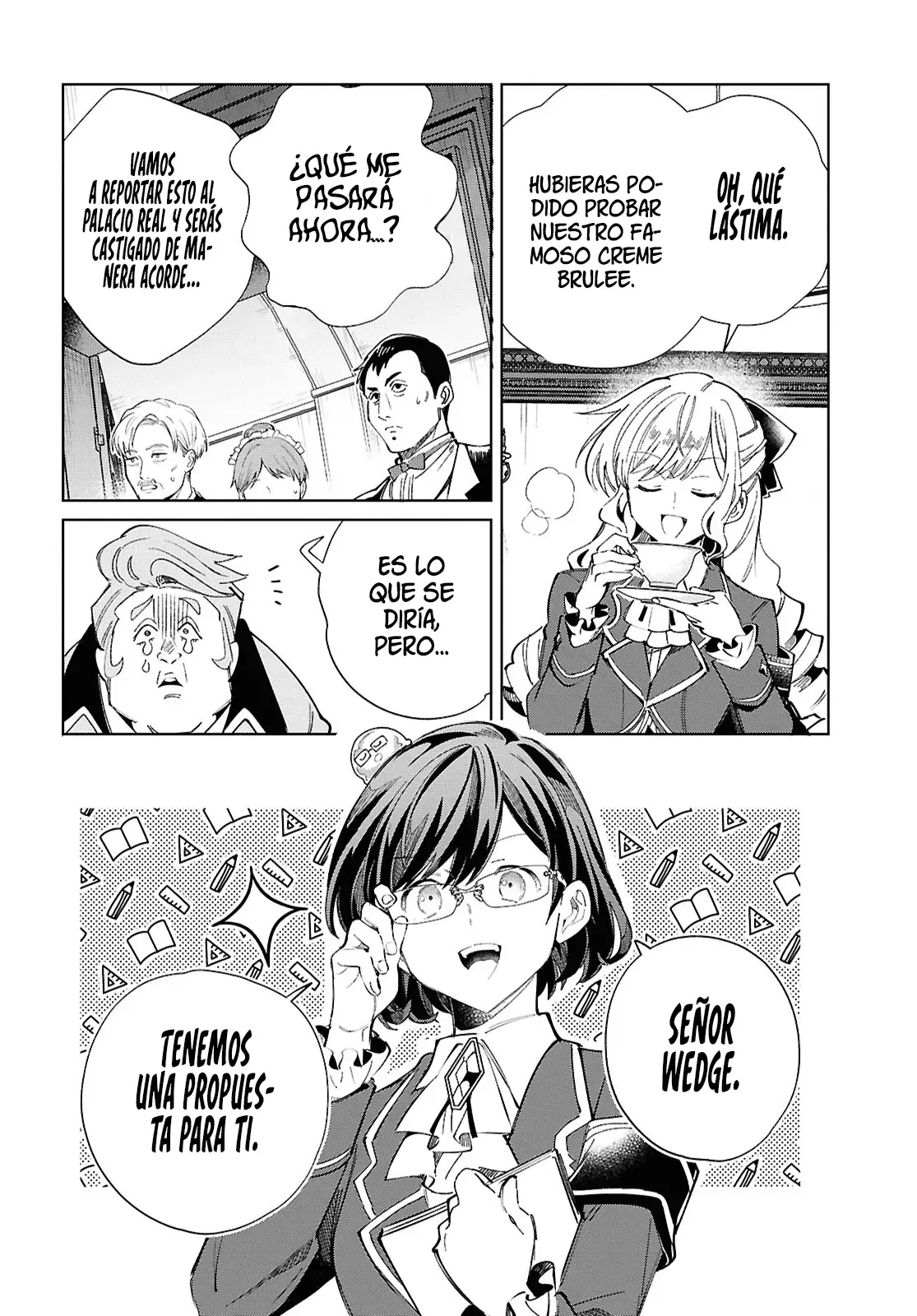 Watashi no Oshi wa Akuyaku Reijou Capitulo 42: Castigo. página 9