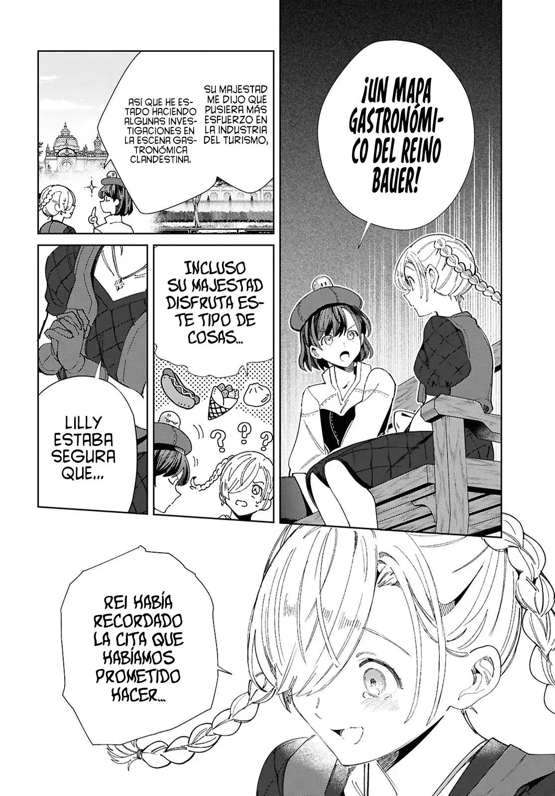 Watashi no Oshi wa Akuyaku Reijou Capitulo 43: Cita en el Parque de Diversiones. página 21