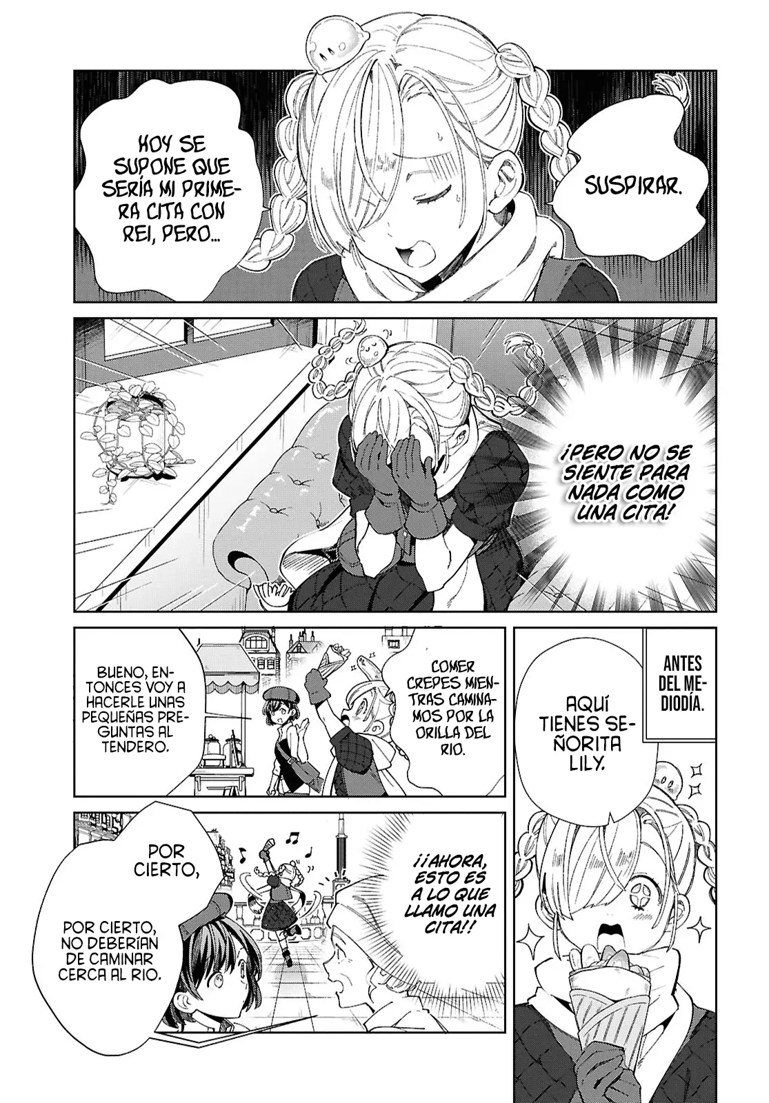 Watashi no Oshi wa Akuyaku Reijou Capitulo 43: Cita en el Parque de Diversiones. página 6