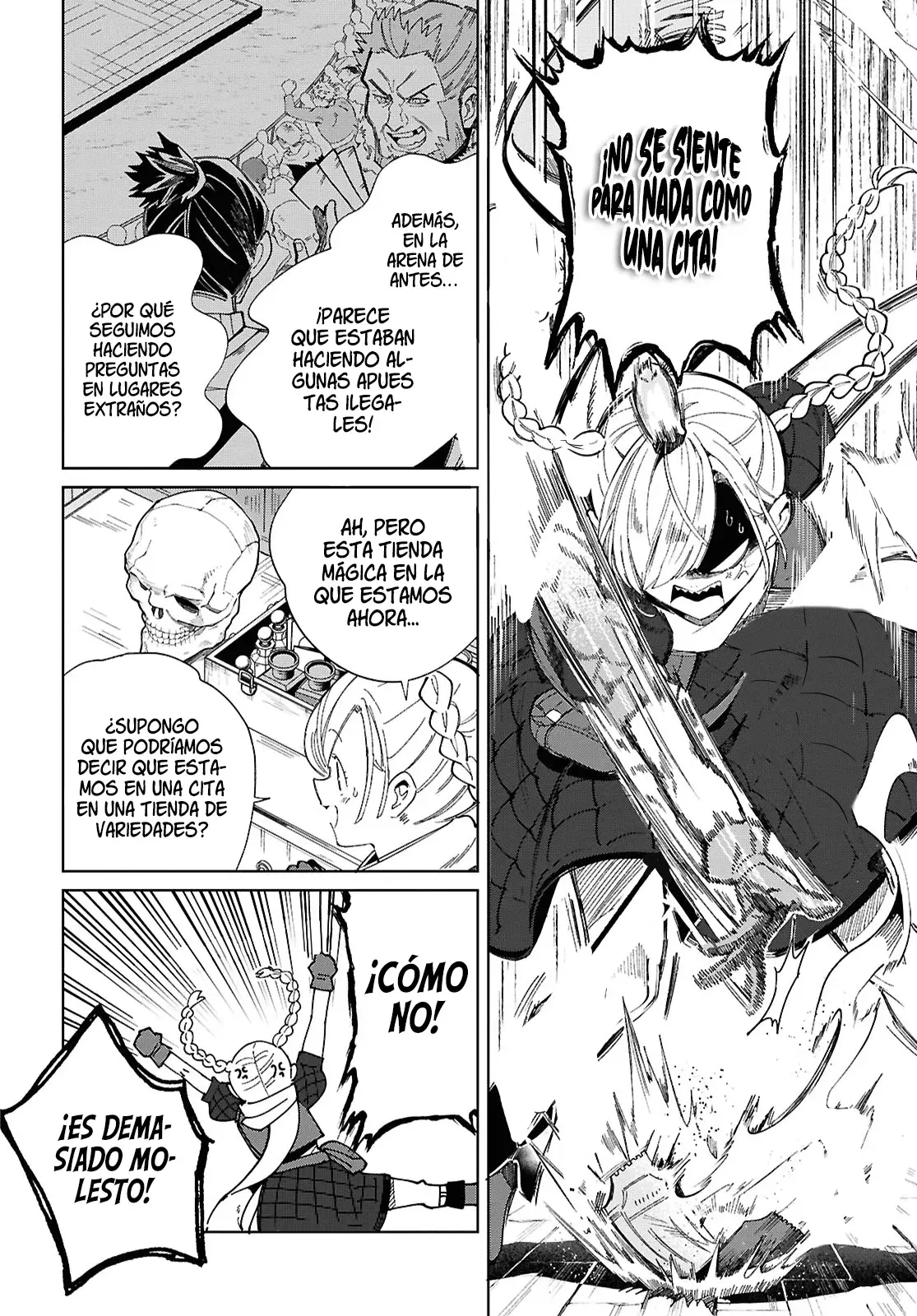 Watashi no Oshi wa Akuyaku Reijou Capitulo 43: Cita en el Parque de Diversiones. página 9