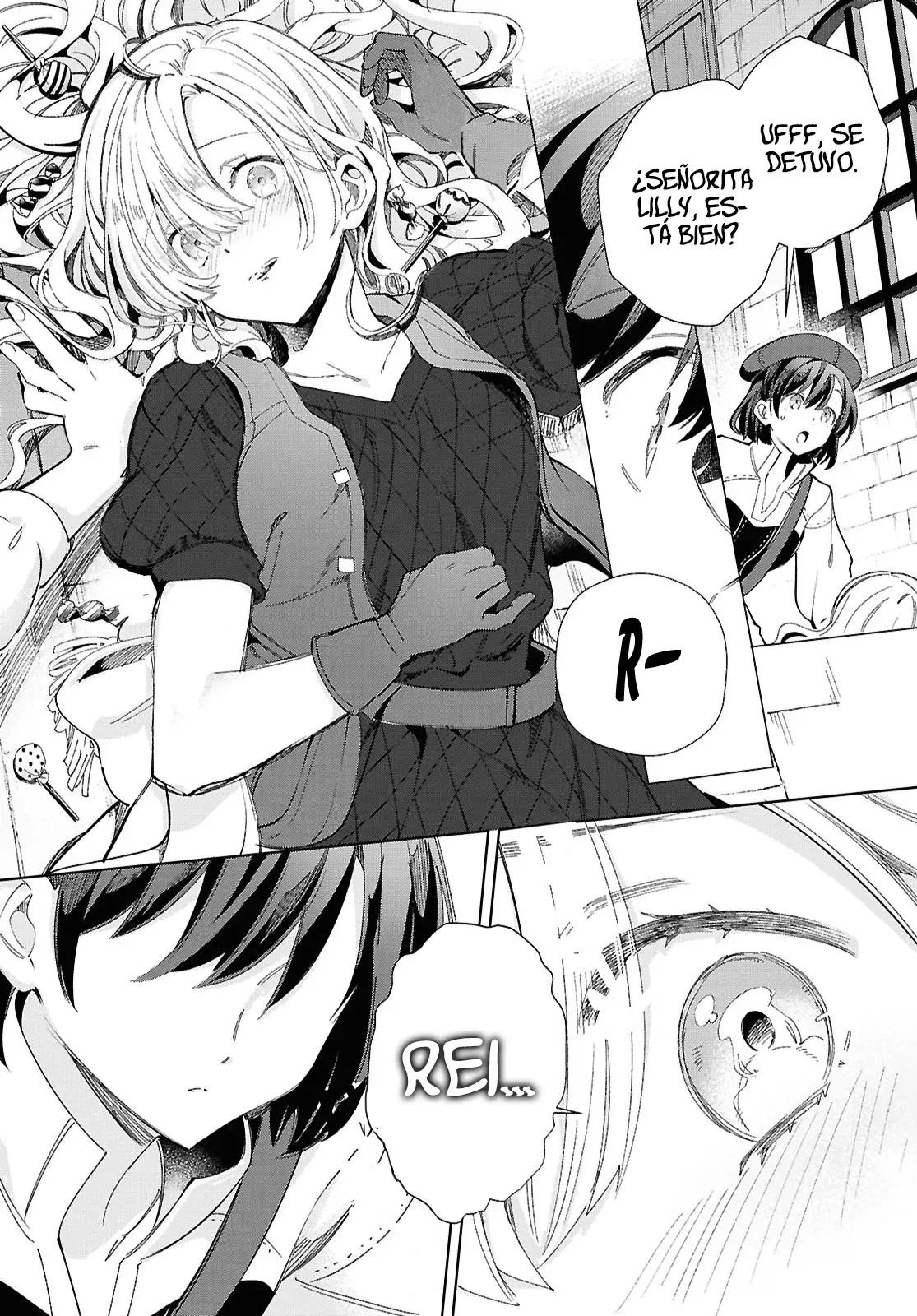 Watashi no Oshi wa Akuyaku Reijou Capitulo 44: Ten un Dulce. página 35