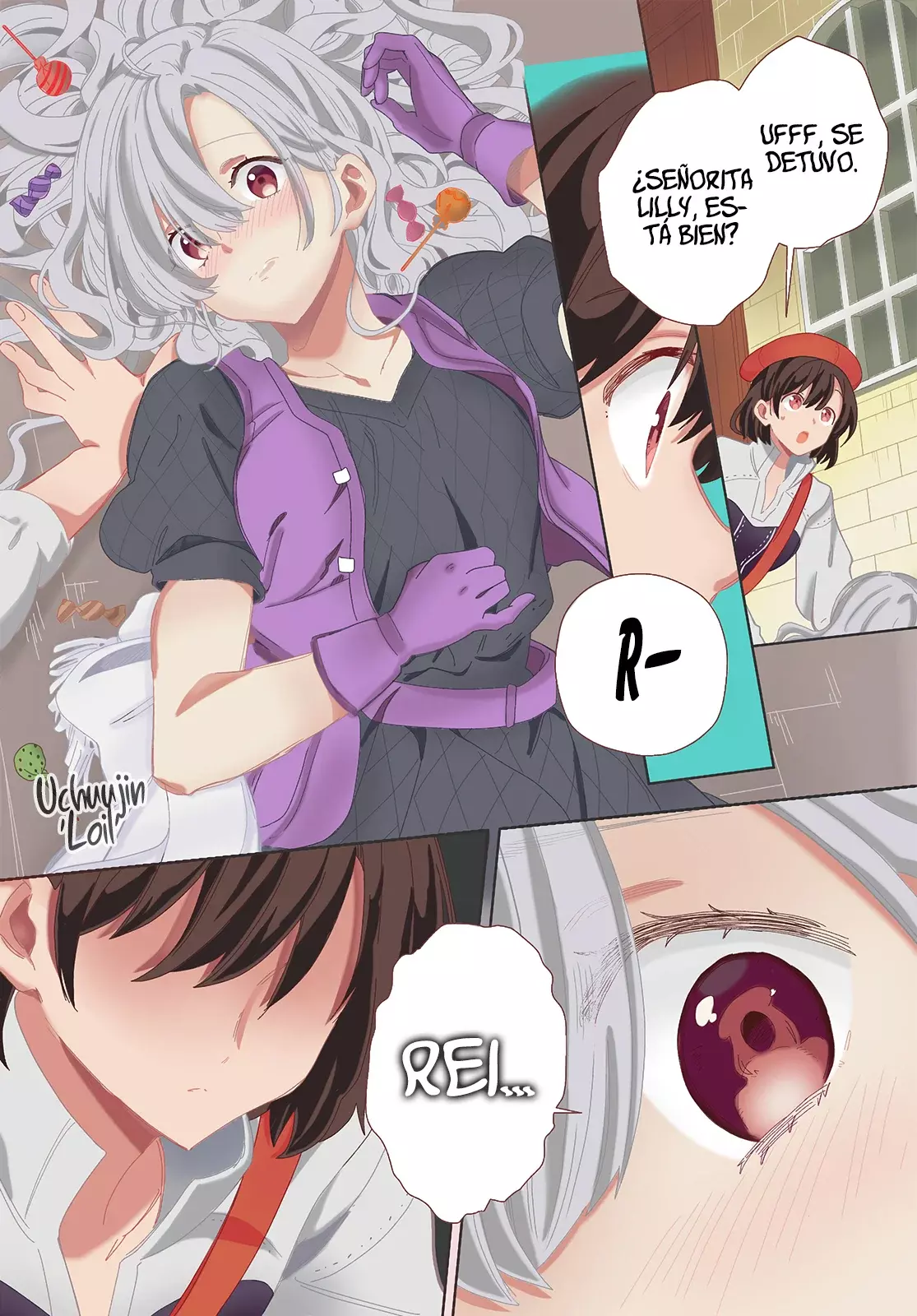 Watashi no Oshi wa Akuyaku Reijou Capitulo 44: Ten un Dulce. página 36