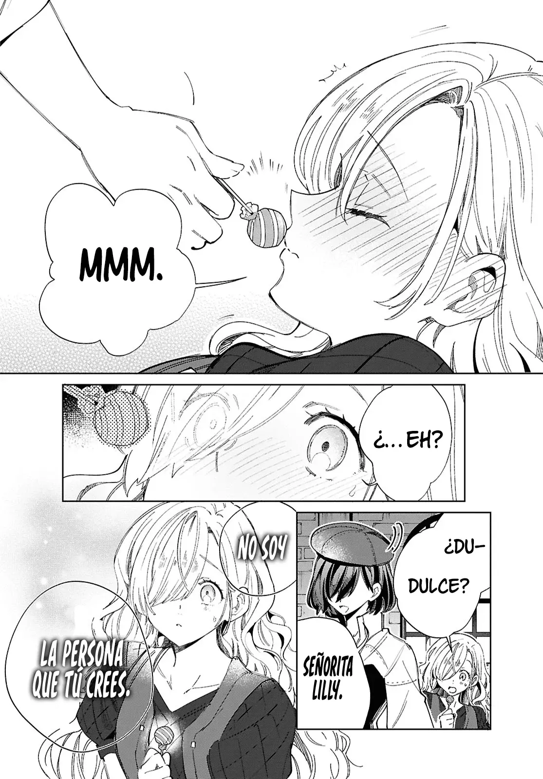 Watashi no Oshi wa Akuyaku Reijou Capitulo 44: Ten un Dulce. página 37