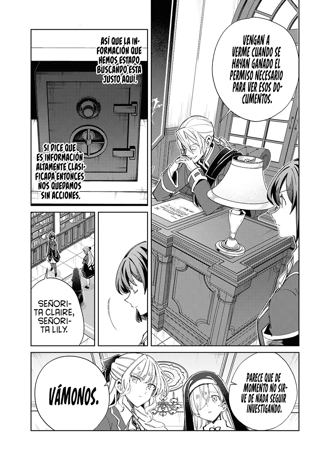 Watashi no Oshi wa Akuyaku Reijou Capitulo 45: Punto Muerto. página 12
