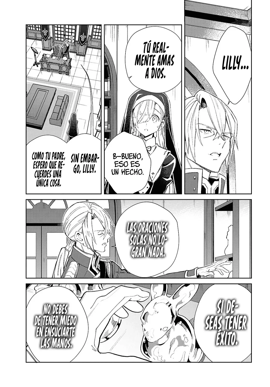 Watashi no Oshi wa Akuyaku Reijou Capitulo 45: Punto Muerto. página 14