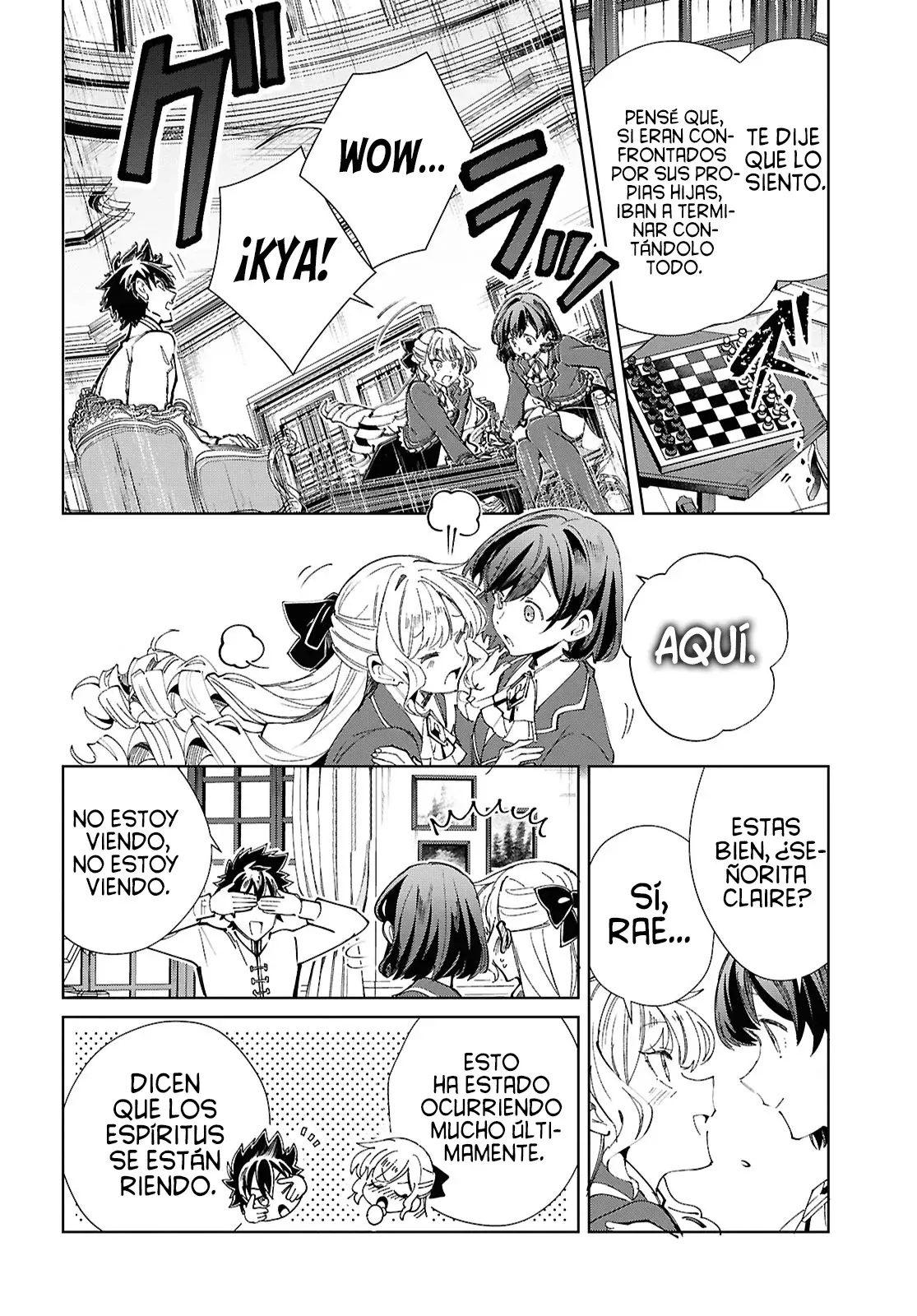 Watashi no Oshi wa Akuyaku Reijou Capitulo 45: Punto Muerto. página 17