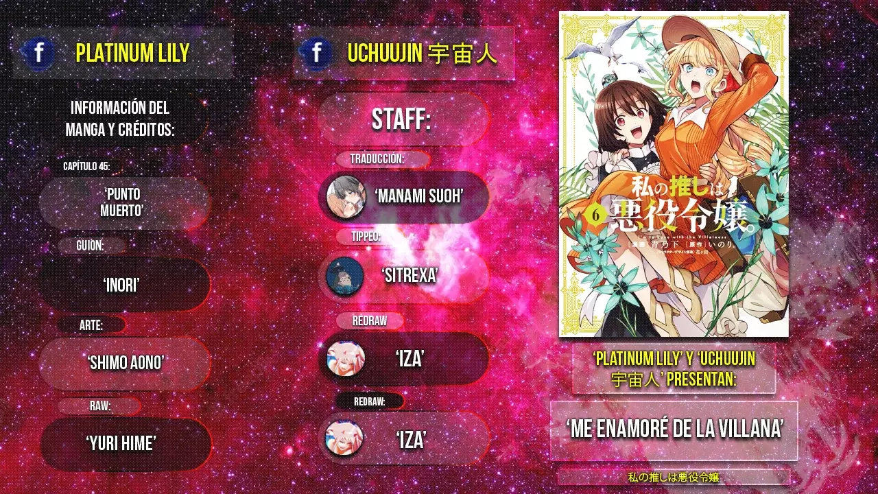 Watashi no Oshi wa Akuyaku Reijou Capitulo 45: Punto Muerto. página 2