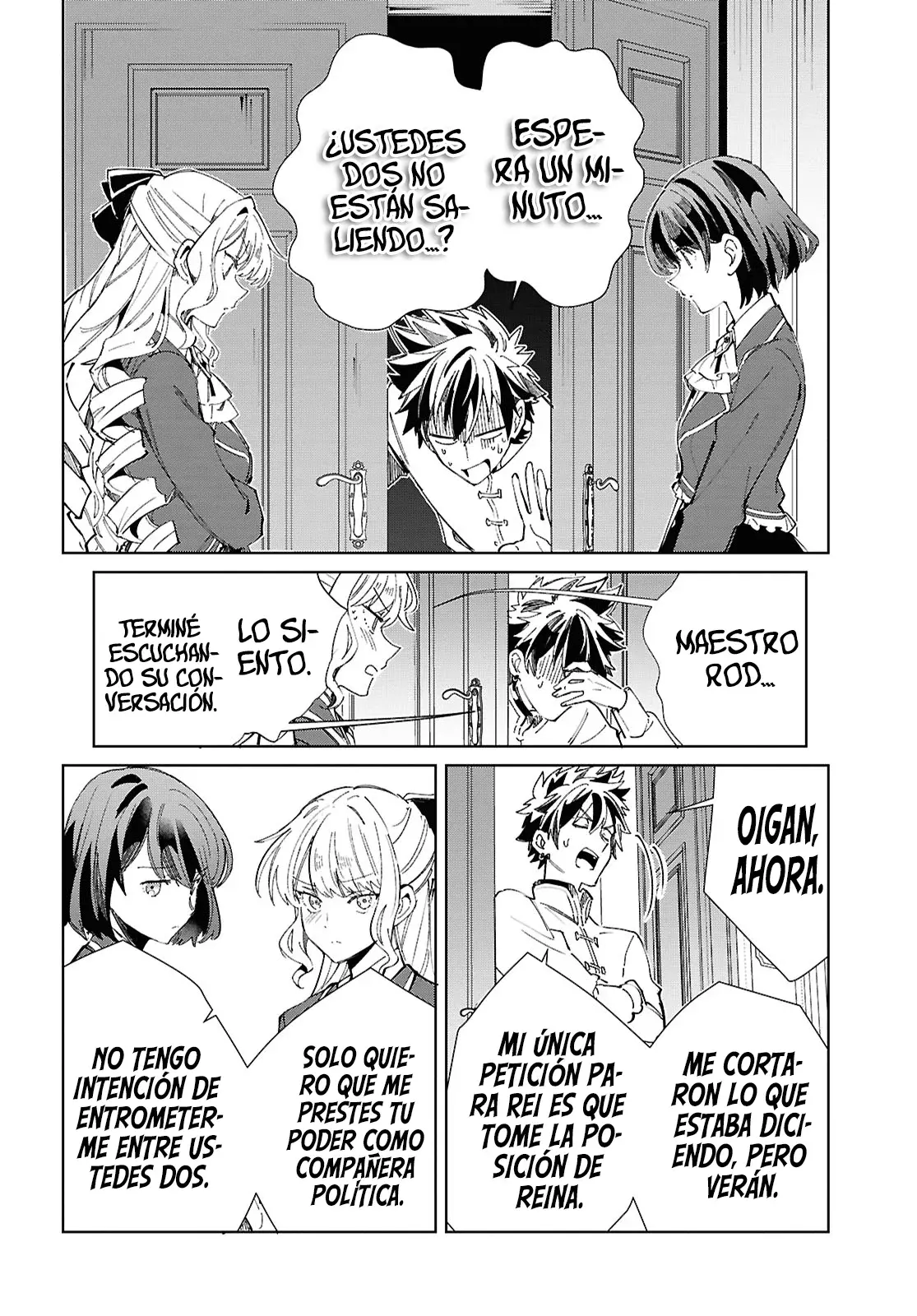 Watashi no Oshi wa Akuyaku Reijou Capitulo 45: Punto Muerto. página 29