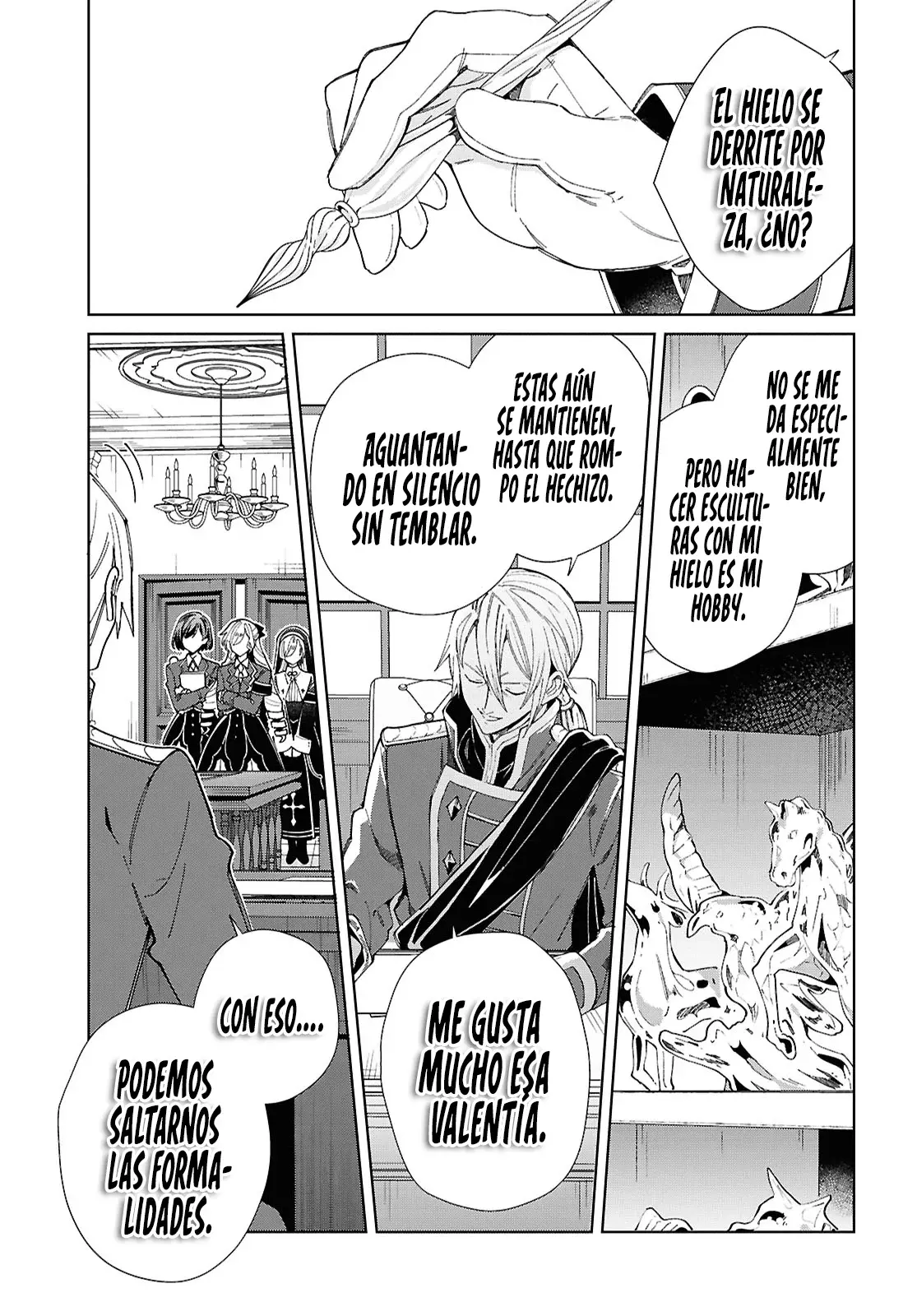 Watashi no Oshi wa Akuyaku Reijou Capitulo 45: Punto Muerto. página 4