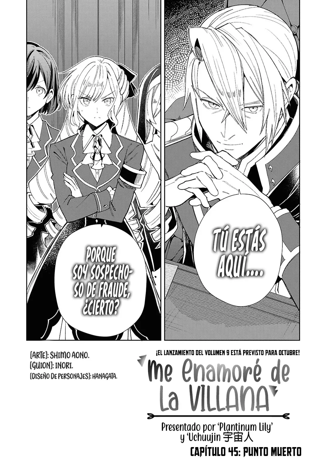Watashi no Oshi wa Akuyaku Reijou Capitulo 45: Punto Muerto. página 5