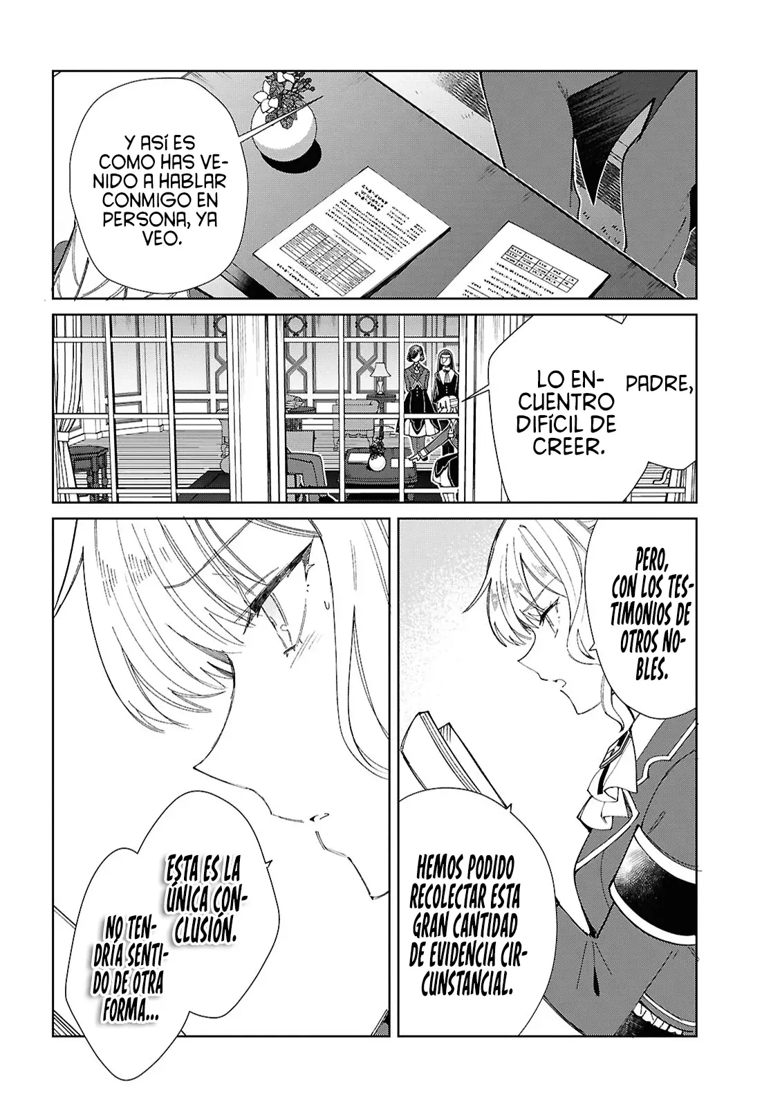 Watashi no Oshi wa Akuyaku Reijou Capitulo 45: Punto Muerto. página 7
