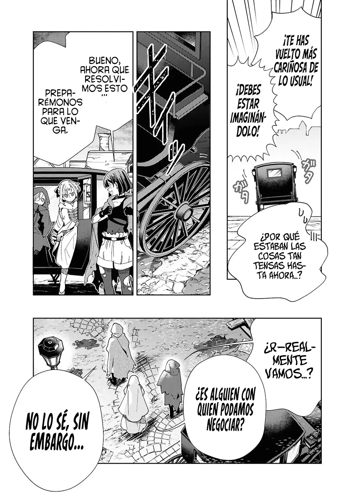 Watashi no Oshi wa Akuyaku Reijou Capitulo 46: Resistencia. página 22