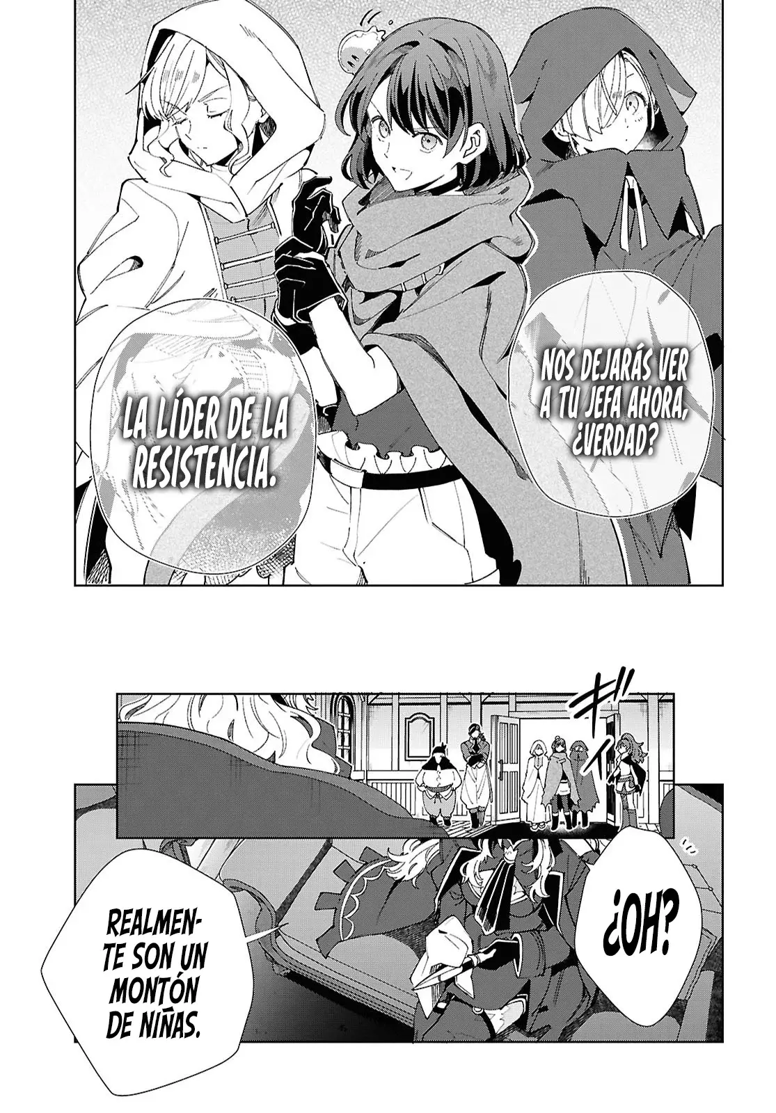 Watashi no Oshi wa Akuyaku Reijou Capitulo 46: Resistencia. página 28