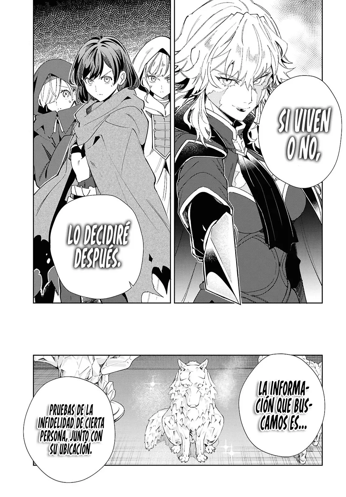 Watashi no Oshi wa Akuyaku Reijou Capitulo 46: Resistencia. página 36