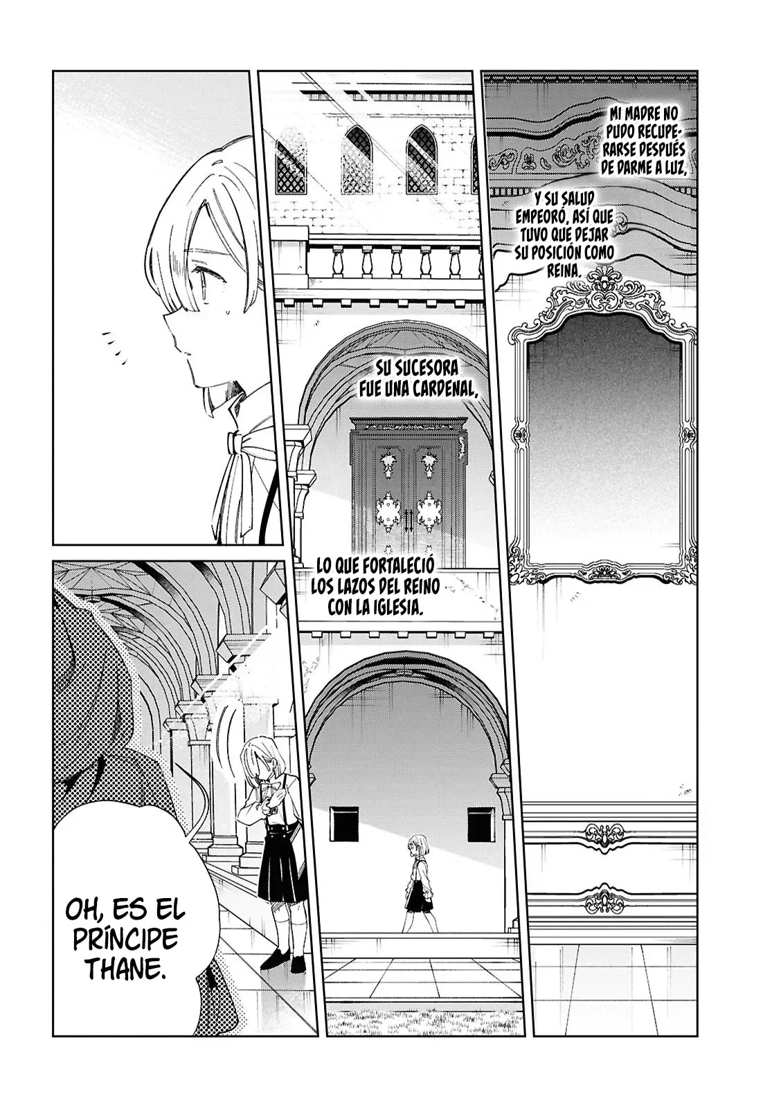 Watashi no Oshi wa Akuyaku Reijou Capitulo 46: Resistencia. página 9