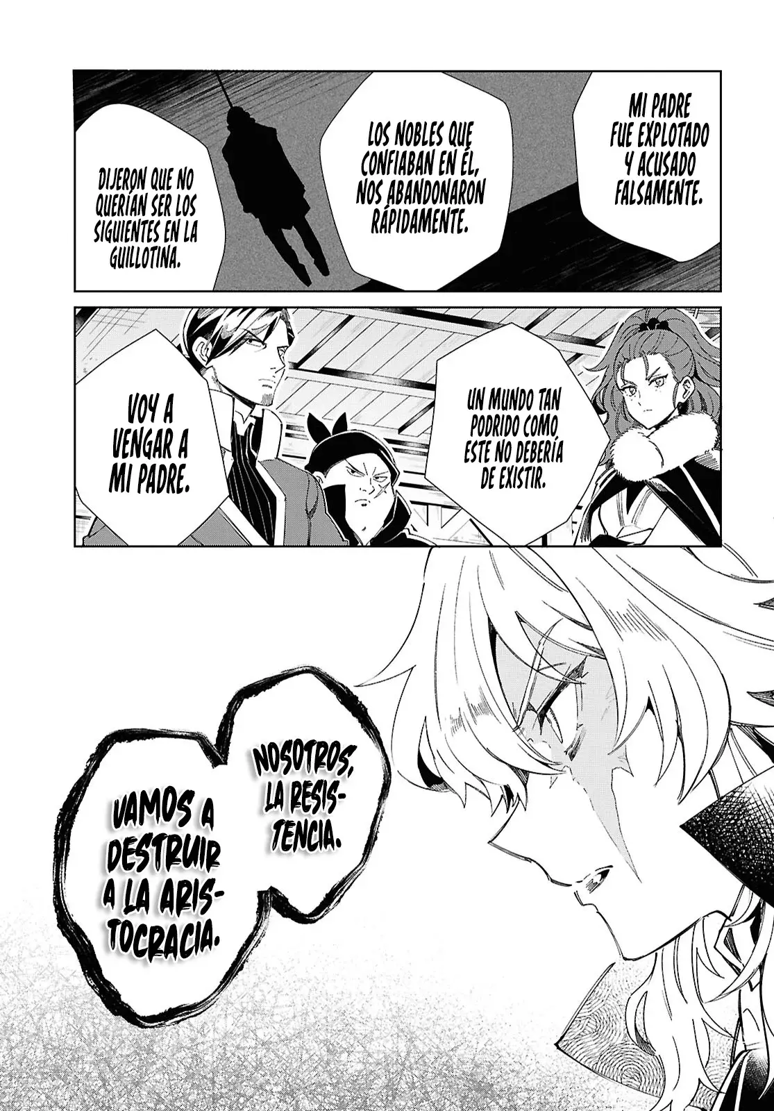 Watashi no Oshi wa Akuyaku Reijou Capitulo 47: Venganza e Ideales. página 10
