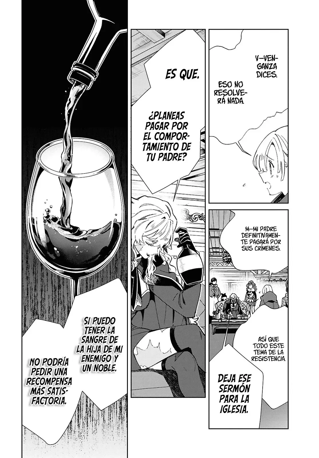 Watashi no Oshi wa Akuyaku Reijou Capitulo 47: Venganza e Ideales. página 11