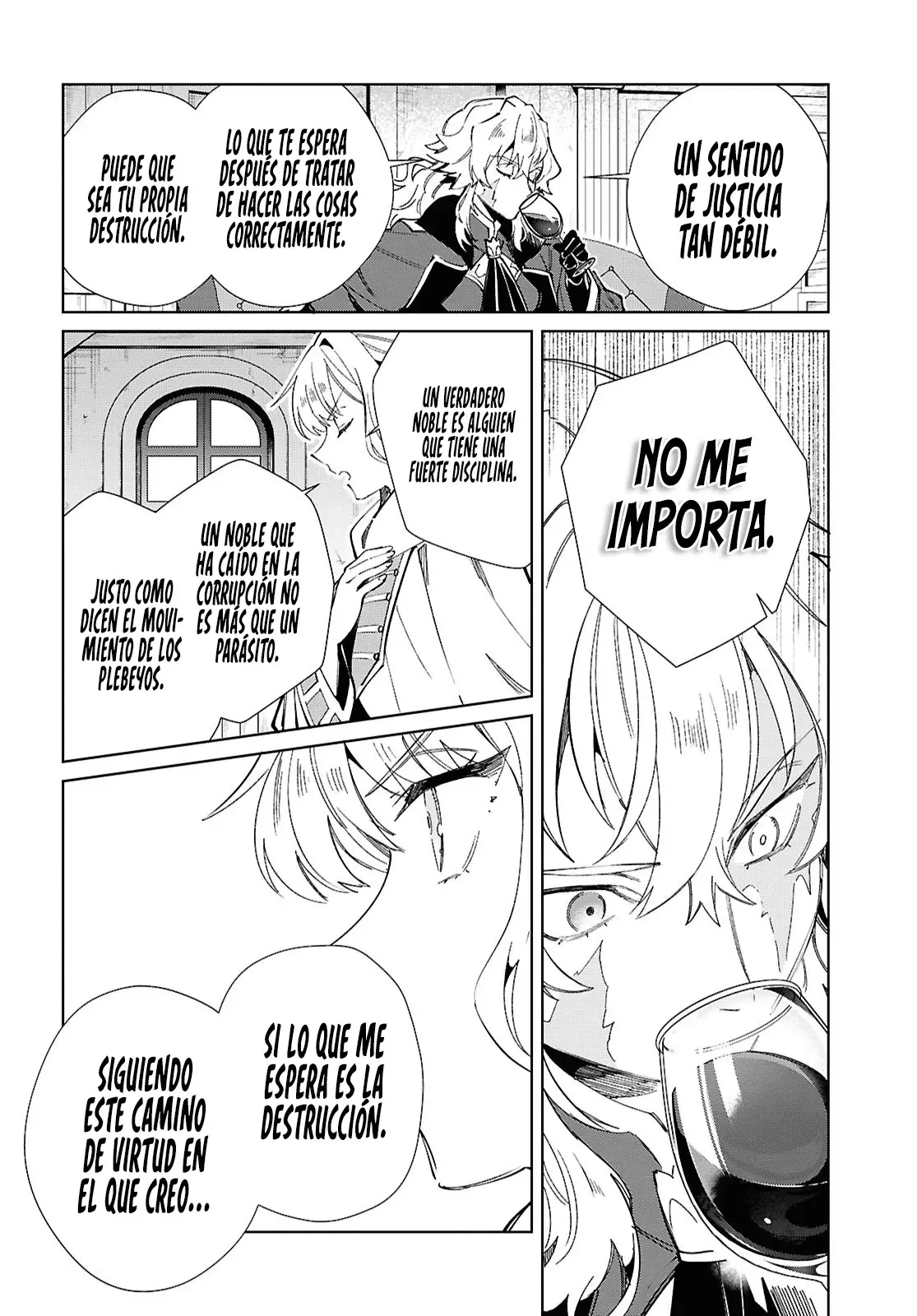 Watashi no Oshi wa Akuyaku Reijou Capitulo 47: Venganza e Ideales. página 13