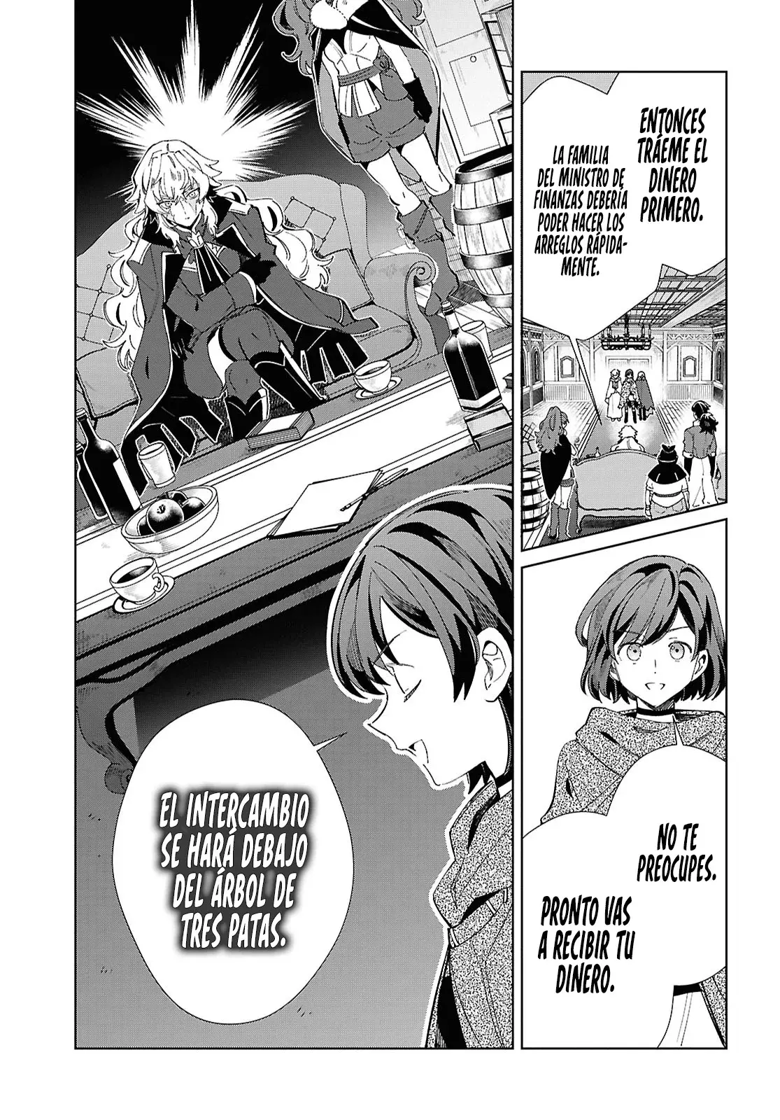 Watashi no Oshi wa Akuyaku Reijou Capitulo 47: Venganza e Ideales. página 16
