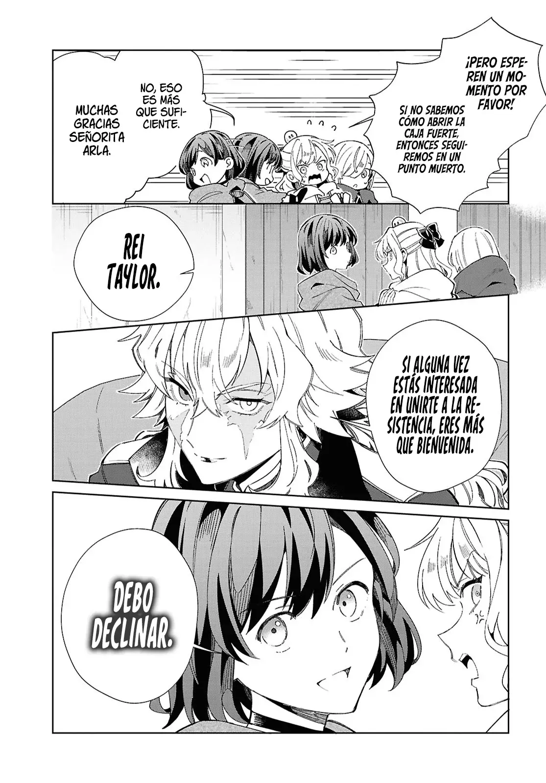 Watashi no Oshi wa Akuyaku Reijou Capitulo 47: Venganza e Ideales. página 18