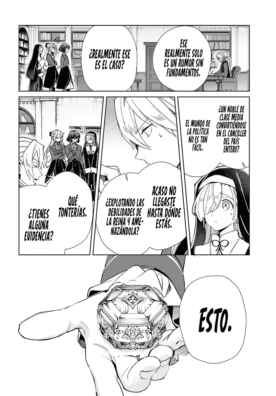 Watashi no Oshi wa Akuyaku Reijou Capitulo 47: Venganza e Ideales. página 25