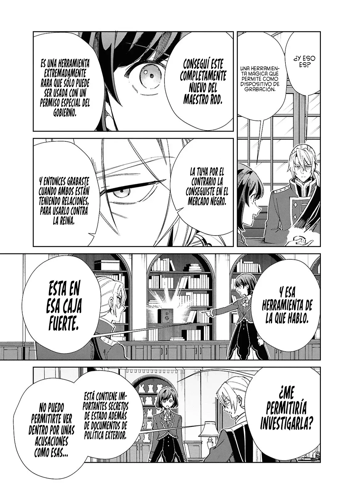 Watashi no Oshi wa Akuyaku Reijou Capitulo 47: Venganza e Ideales. página 26