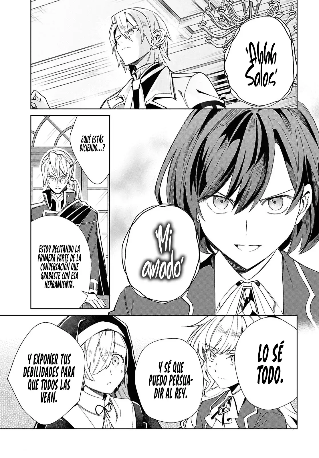 Watashi no Oshi wa Akuyaku Reijou Capitulo 47: Venganza e Ideales. página 30