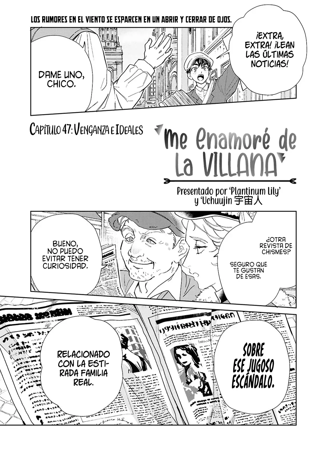 Watashi no Oshi wa Akuyaku Reijou Capitulo 47: Venganza e Ideales. página 4