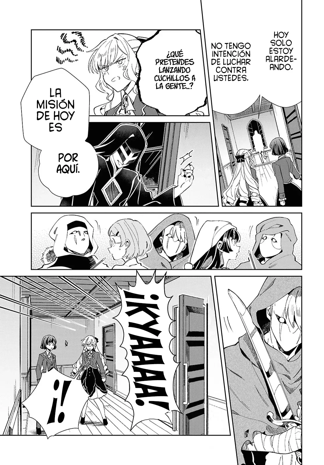 Watashi no Oshi wa Akuyaku Reijou Capitulo 48: Asesinos página 32