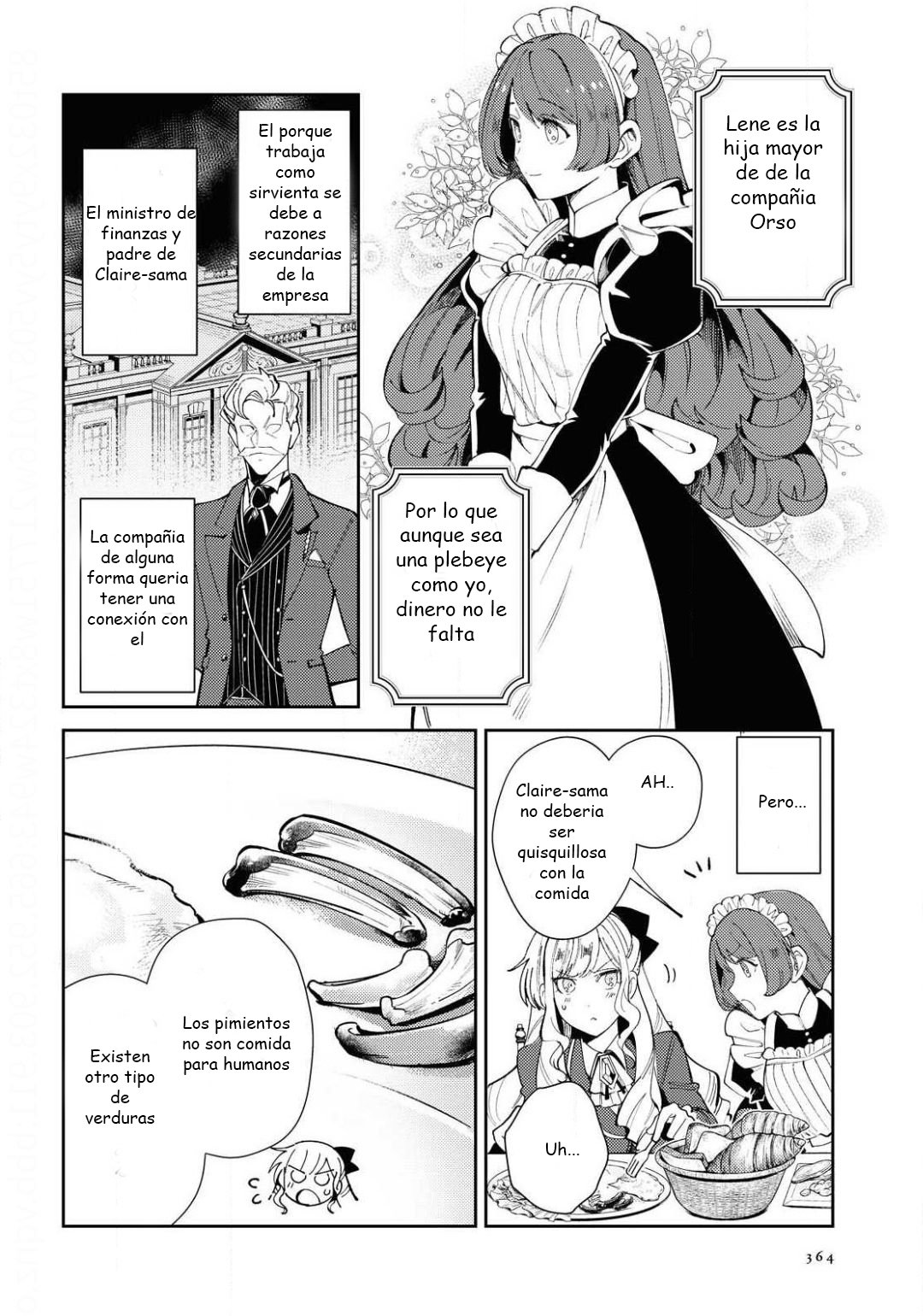 Watashi no Oshi wa Akuyaku Reijou Capitulo 5: Los días de la sirvienta página 6