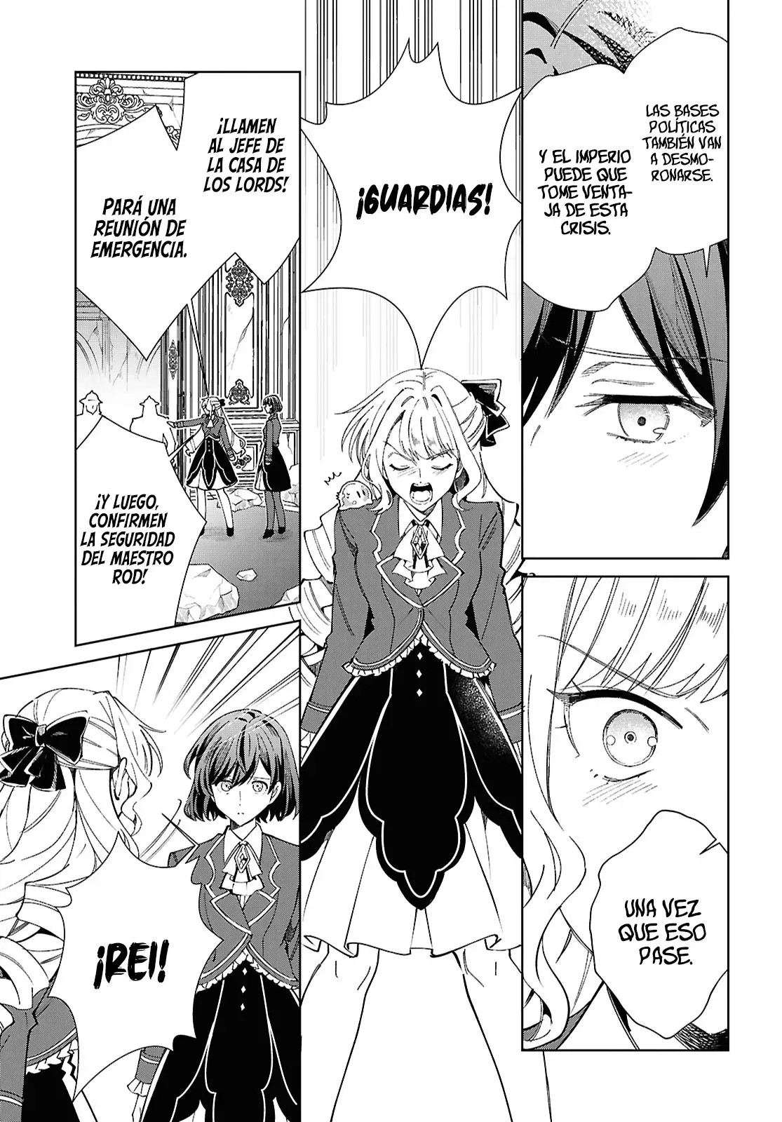 Watashi no Oshi wa Akuyaku Reijou Capitulo 51: No te Rindas. página 23