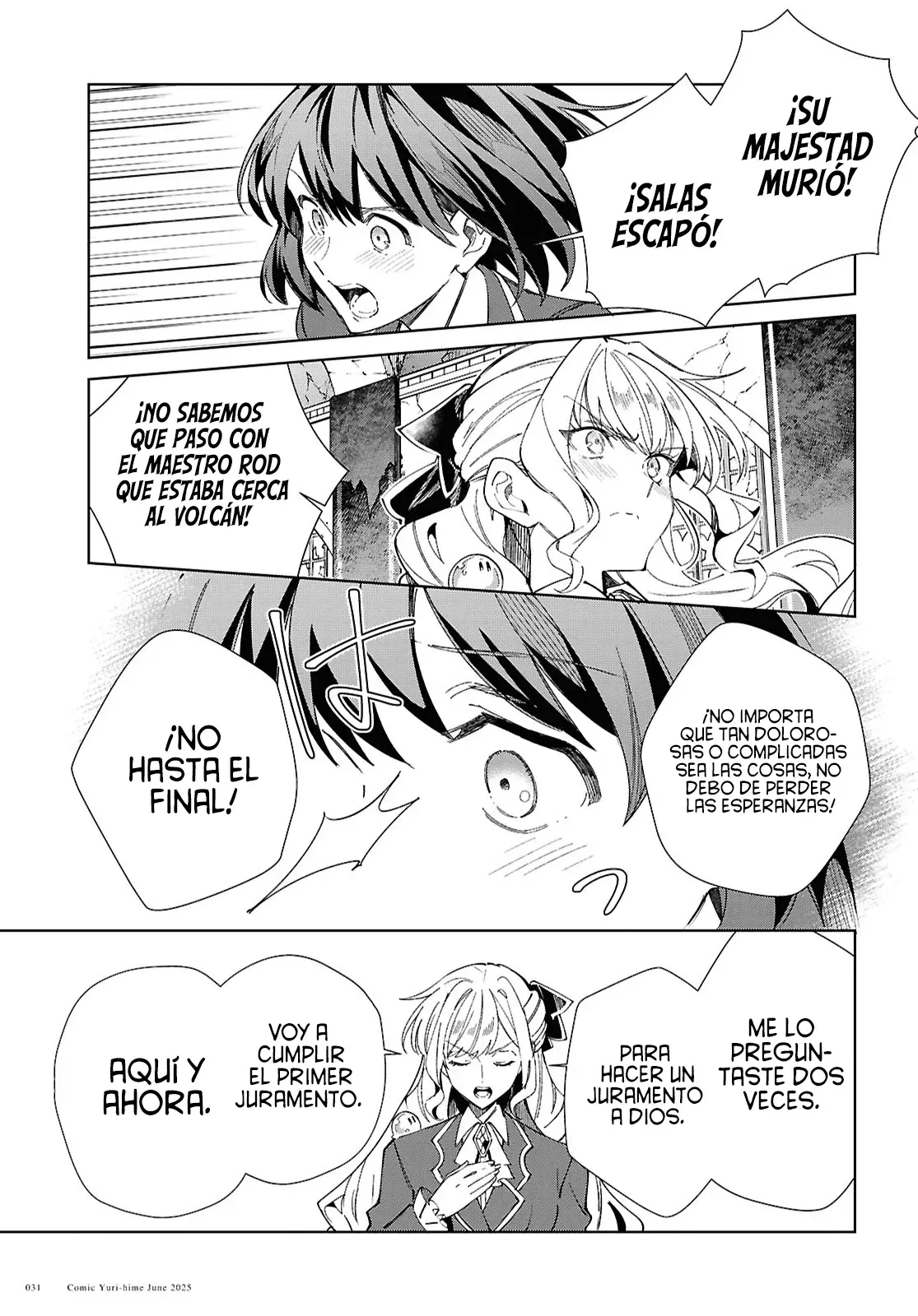 Watashi no Oshi wa Akuyaku Reijou Capitulo 51: No te Rindas. página 25