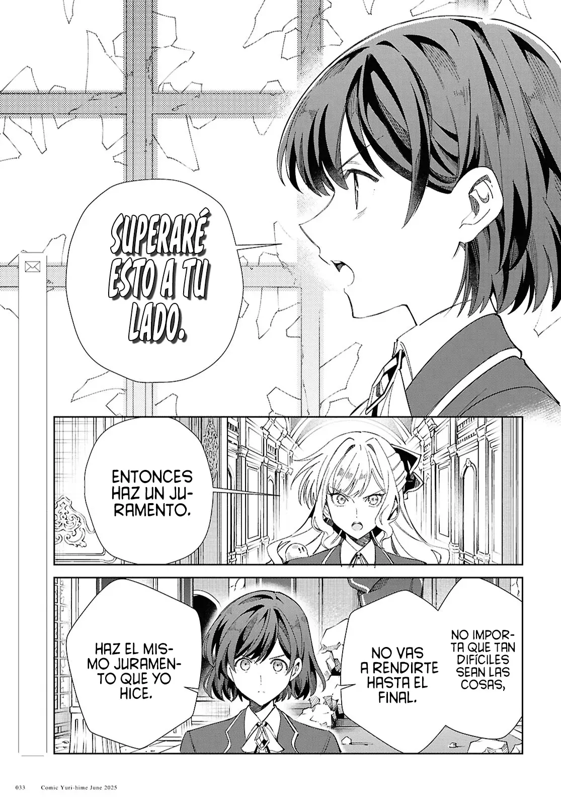 Watashi no Oshi wa Akuyaku Reijou Capitulo 51: No te Rindas. página 27