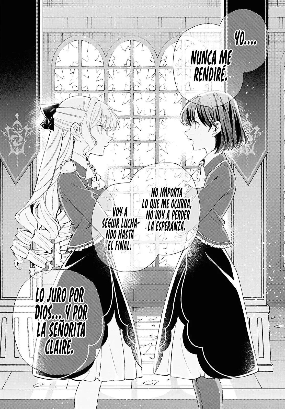 Watashi no Oshi wa Akuyaku Reijou Capitulo 51: No te Rindas. página 28