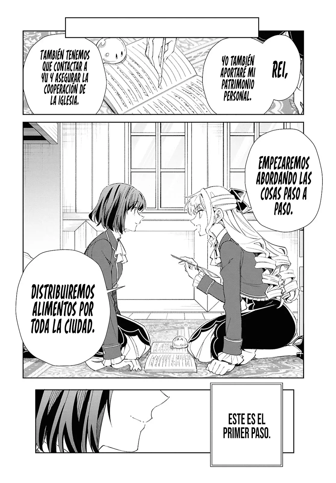 Watashi no Oshi wa Akuyaku Reijou Capitulo 52: Tiempos Actuales. página 28