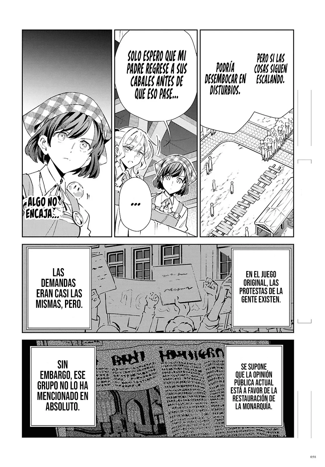 Watashi no Oshi wa Akuyaku Reijou Capitulo 53: Presagio de una Revolución página 28