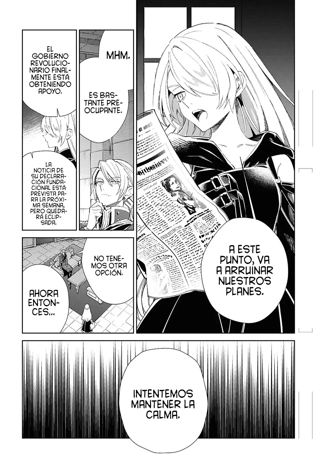 Watashi no Oshi wa Akuyaku Reijou Capitulo 54: Planteamiento. página 24