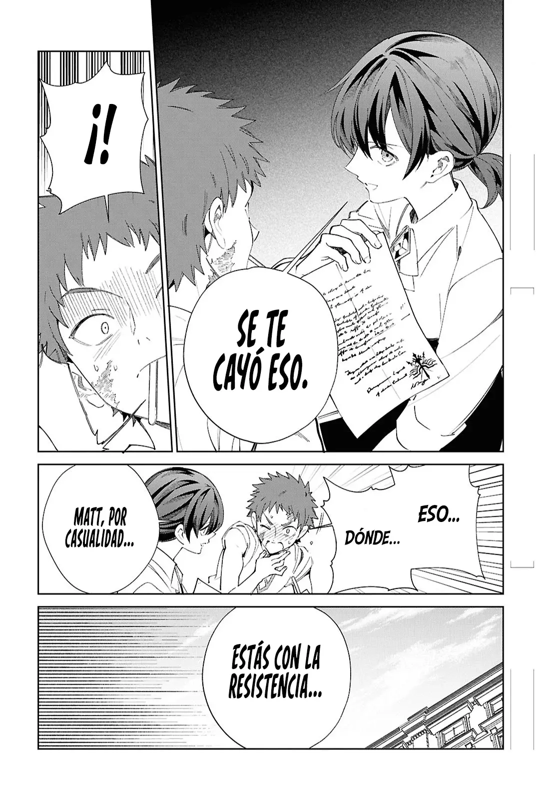 Watashi no Oshi wa Akuyaku Reijou Capitulo 54: Planteamiento. página 28