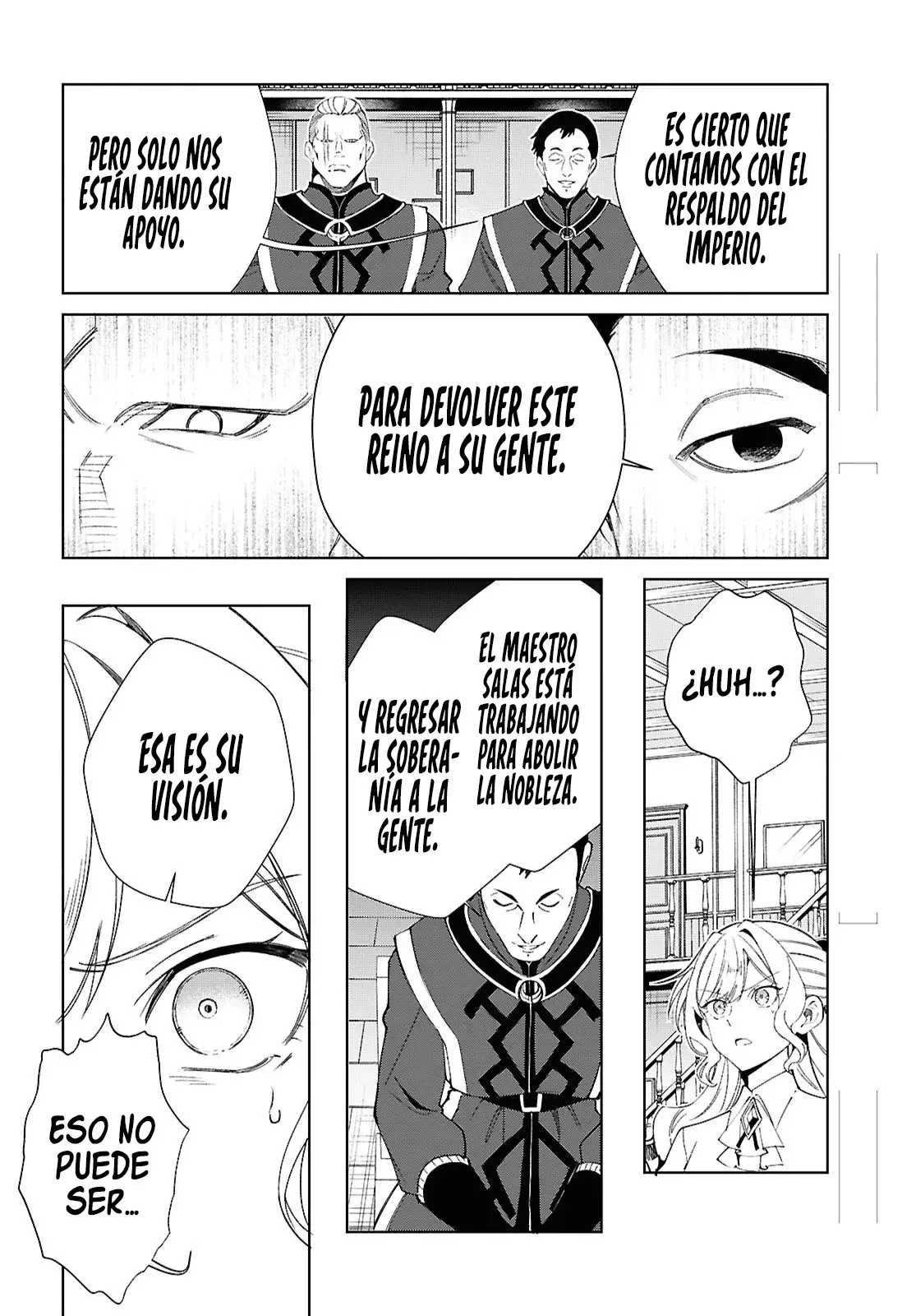 Watashi no Oshi wa Akuyaku Reijou Capitulo 54: Planteamiento. página 36