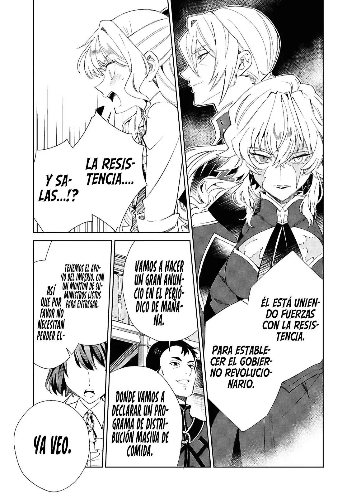 Watashi no Oshi wa Akuyaku Reijou Capitulo 54: Planteamiento. página 37
