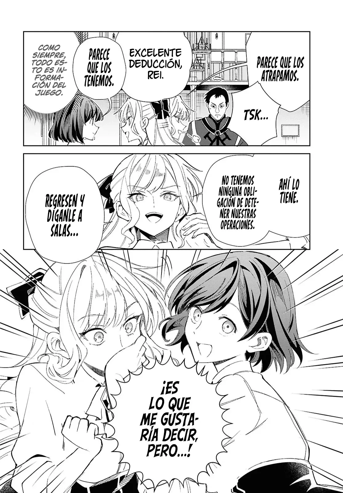 Watashi no Oshi wa Akuyaku Reijou Capitulo 54: Planteamiento. página 40