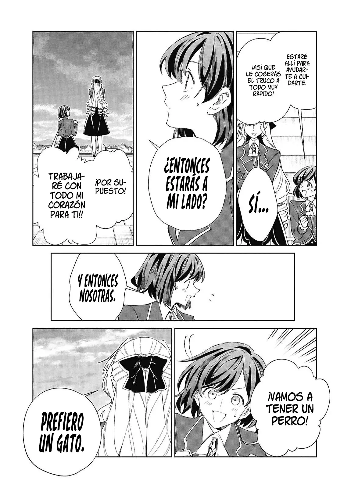 Watashi no Oshi wa Akuyaku Reijou Capitulo 58: En el Año 2015 de la Historia del Reino, en el Onceavo día del mes 11. página 21